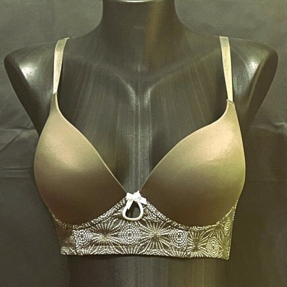 Olive Green Push-Up Bra